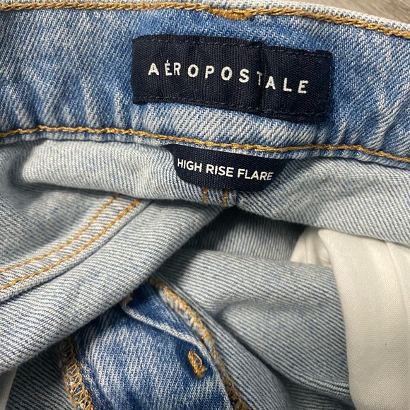 Aeropostale high rise flare jeans size 6R - Picture 2 of 8